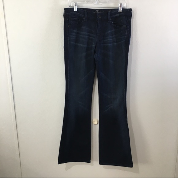 Brand New NWOT Seven for all Mankind A Pocket Metallic Embroidered Jeans size 29 - Picture 3 of 7